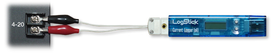 電流ロガー LS200-Aの接続例