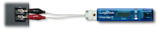 電圧データロガー LS200-Vの接続例
